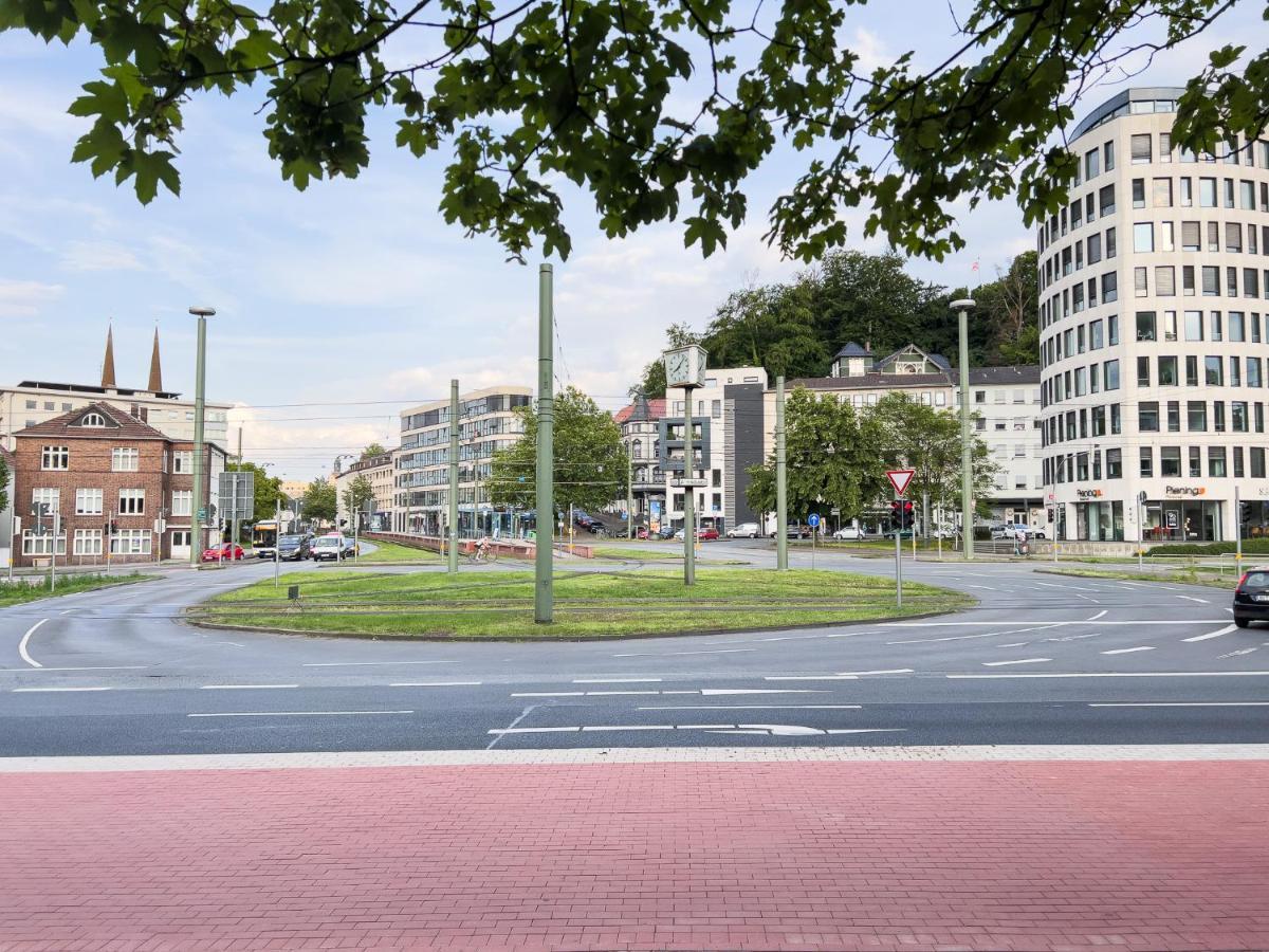 Home By Doni I Apartment An Der Kunsthalle I Parkplatz & Balkon Bielefeld Luaran gambar
